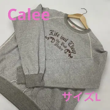 Calee 맨투맨 티셔츠 그레이 L #1693