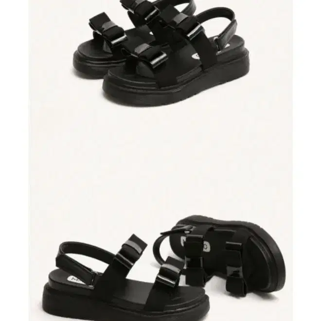 サンダル・ミュール ^MACMOC^ 3Color Lovely Casual Ribbon Sandals 5Cm Ribony Ribony 3Color Lovely Casual Ribbon Sandals 5Cm :: WALALAND