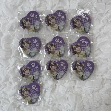 닌타마 란타로 오하마 칸에몽 난자타운 하트 캔뱃지
