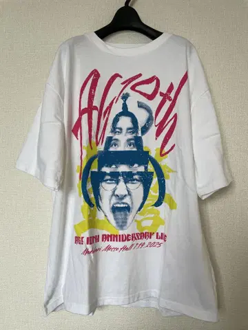 새로운 학교의 리더즈 얼굴얼굴얼굴얼굴 TEE/WHITE L