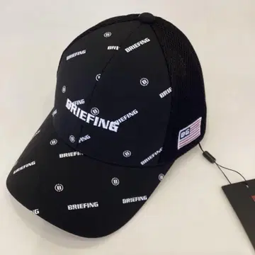 새상품 BRIEFING 정품 MENS MONOGRAM MESH CAP