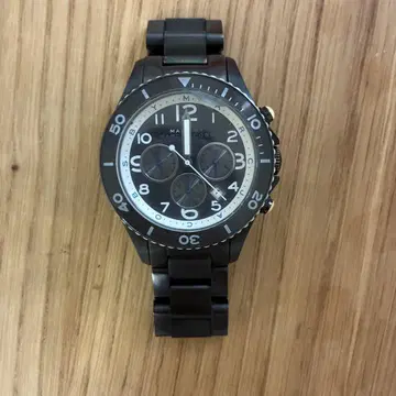 Marc Jacobs 크로노그래프 손목시계 블랙