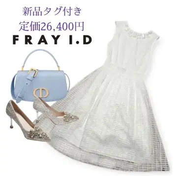 정가 26,400엔 택 포함 새상품 FRAY I.D 튤 원피스