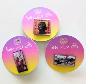 hide 핀즈 캡슐 CD 자켓 & 로고 컬렉션