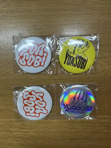 YOASOBI 캔뱃지 세트 4개