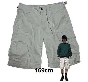 GAP short pant 숏팬츠 무릎 아래 팬츠 169cm