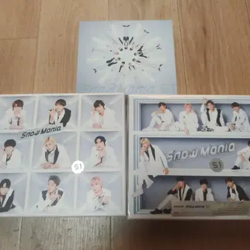 Snow Mania S1 snowman 초회, 보통 CD, blu-ray