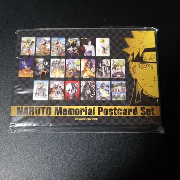 NARUTO Memorial Postcard Set 미사용 새상품