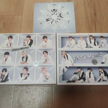 Snow Mania S1 snowman 초회, 보통 CD, DVD