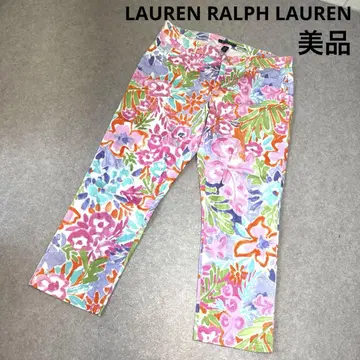 [새상품급] LAUREN RALPH LAUREN 팬츠 꽃무늬 빅 사이즈