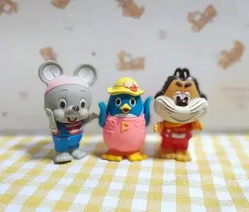 손을 움직일 수 있는 소프트 비닐 3체 세트