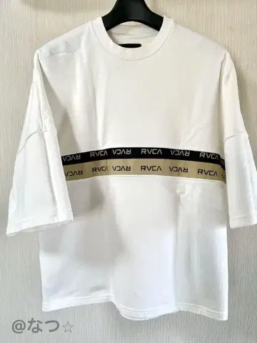 한정 판매 RVCA 루카 반팔 맨투맨 로고 인기