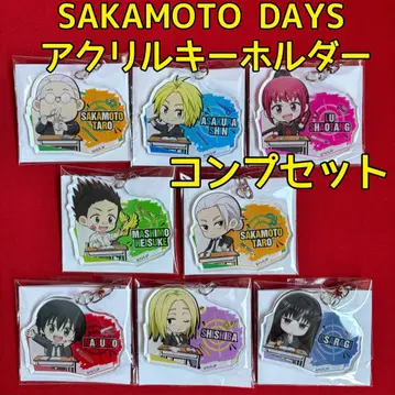 SAKAMOTO DAYS 트레이딩 아크릴 키링 컴프 세트