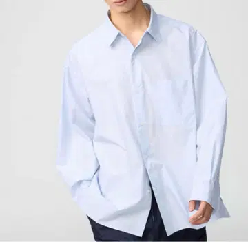 브로드 오버사이즈 셔츠 S 사이즈