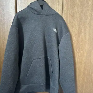 The North Face 그레이 후드 부착 후드티 XL