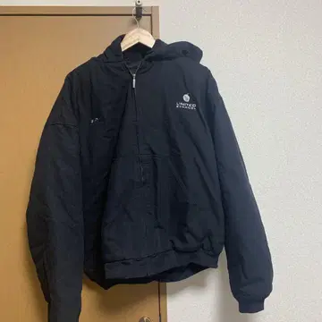 STEELGUARD 블랙 다운 자켓 XL