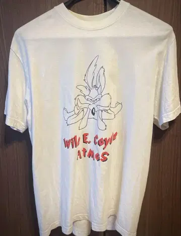 레어 atmos 콜라보 Wile E. Coyote 티셔츠 L 사이즈
