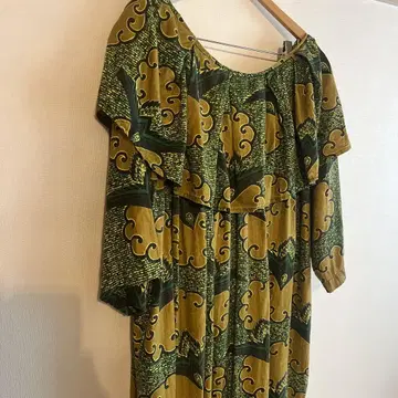 아프리칸 바틱 vintage oz vintage 원피스
