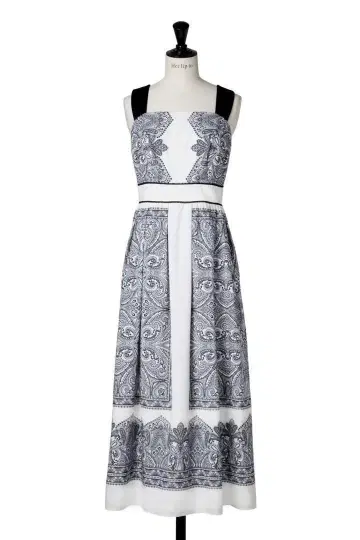 herlipto Marbella Panel Printed Dress