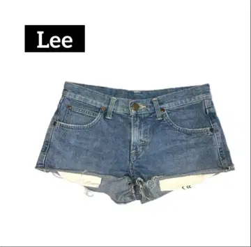 새상품급/00년대 헤이세이 갸루 [Lee 리] 컷오프 데님 숏팬츠/S