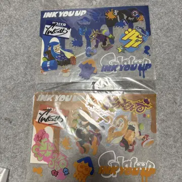 닌텐도 스토어 Splatoon ink you up 스티커 세트