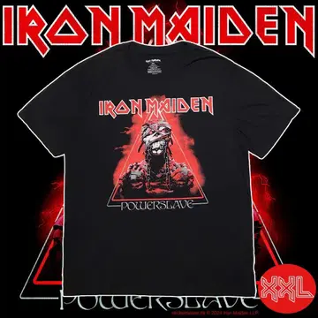 Iron Maiden 명작 앨범 [Powerslave] 티셔츠 XXL