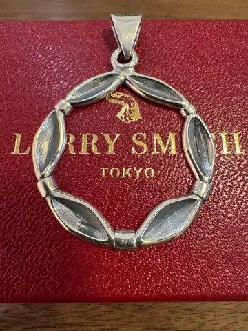 LARRY SMITH BAMBOO CIRCULAR 펜던트