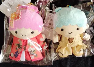 새상품 산리오 오오쿠 마스코트 키링 키키라라 한정 콜라보 Sanrio