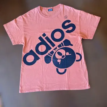 HYSTERIC GLAMOUR adios T셔츠 오렌지