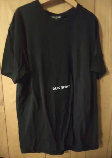 DARC SPORT 스컬 티셔츠 블랙 사이즈 L