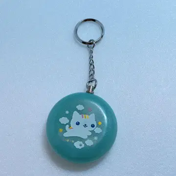 헤이세이 레트로 산엑스 소라네코 방범 부저 키링