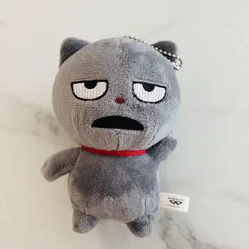 심술궂은 고양이 가방에 달 수 있는 봉제 인형 니시무라 유우지 키체인