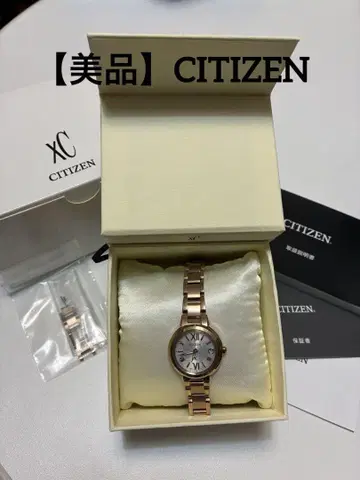 CITIZEN XC 로즈 골드 손목시계