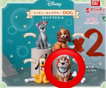 디즈니 캐릭터 DOG 스윙 마스코트 나나 2개 세트 피터팬