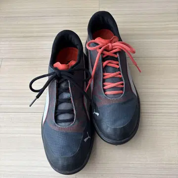 Puma 골프화 그레이/블랙/레드