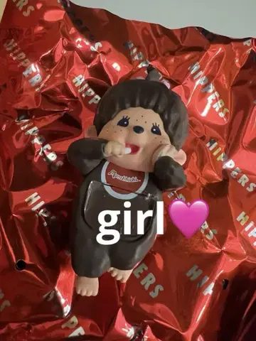 HIPPERS Monchhichi 히퍼스 몽치치 girl