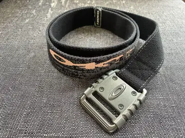 OAKLEY 오클리 벨트 블랙 핑크 로고