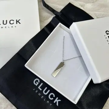 GLUCK 플레이트 목걸이