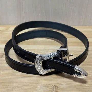 새상품급 36인치 TORY leather 웨스턴 벨트 블랙