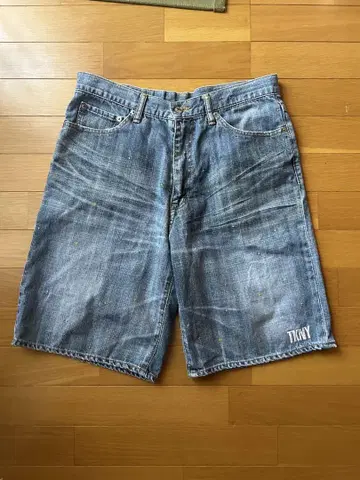 swagger TKNY 데님 숏팬츠 스웨거 조츠