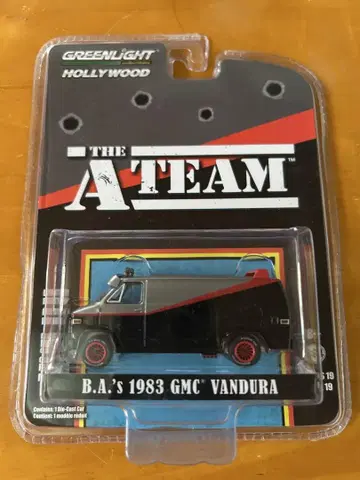 1983 GMC Vandura 특공대 A팀 미니카