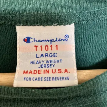 USA Champion T1011 다크 그린 L