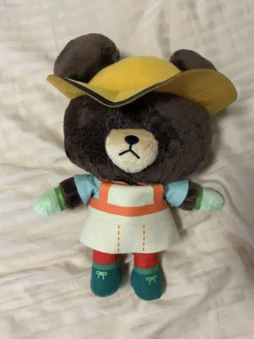 [미사용 새상품] 곰 학교 재키 봉제 인형