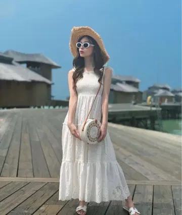 ZARA 컷워크 원피스
