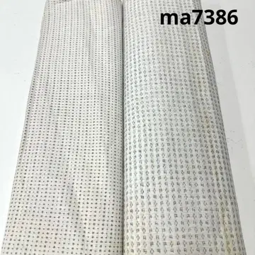 ma7386 하자품 유카타 옷감 2세트 면 원단 미재단 리메이크 원단