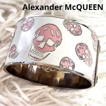 Alexander McQUEEN 뱅글 스컬 해골 팔찌 해골
