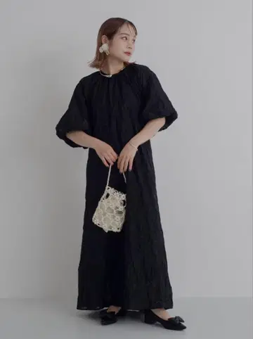 jumelle 쥬멜로 jacquard dress 포멀 드레스