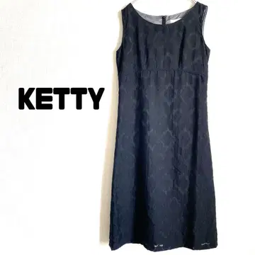 KETTY 케티 고급 자카드 블랙 원피스 / 사이즈 2 / 세레모니