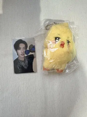 ATEEZ ANITEEZ 봉제 인형 트레이딩 카드 포함 민기
