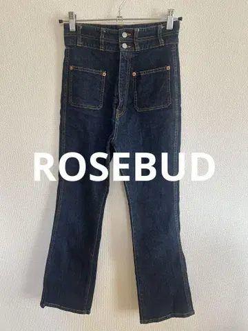 ROSEBUD 로즈버드 스키니 데님 하이웨스트 S 다크 블루